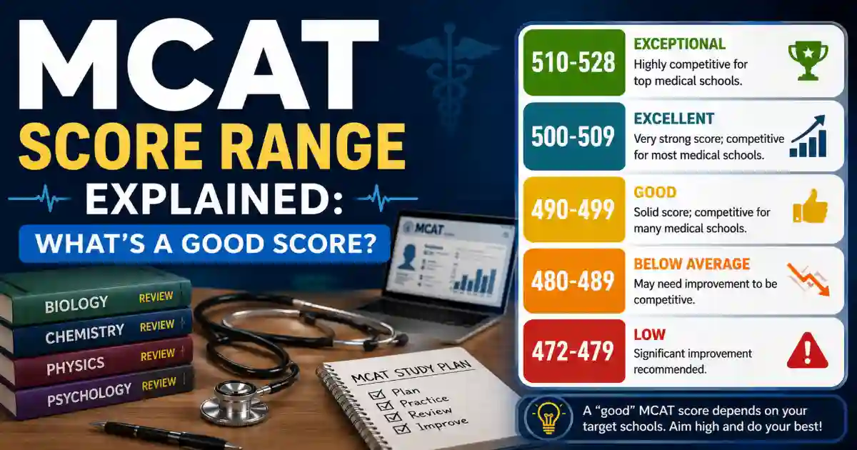 MCAT Score Range