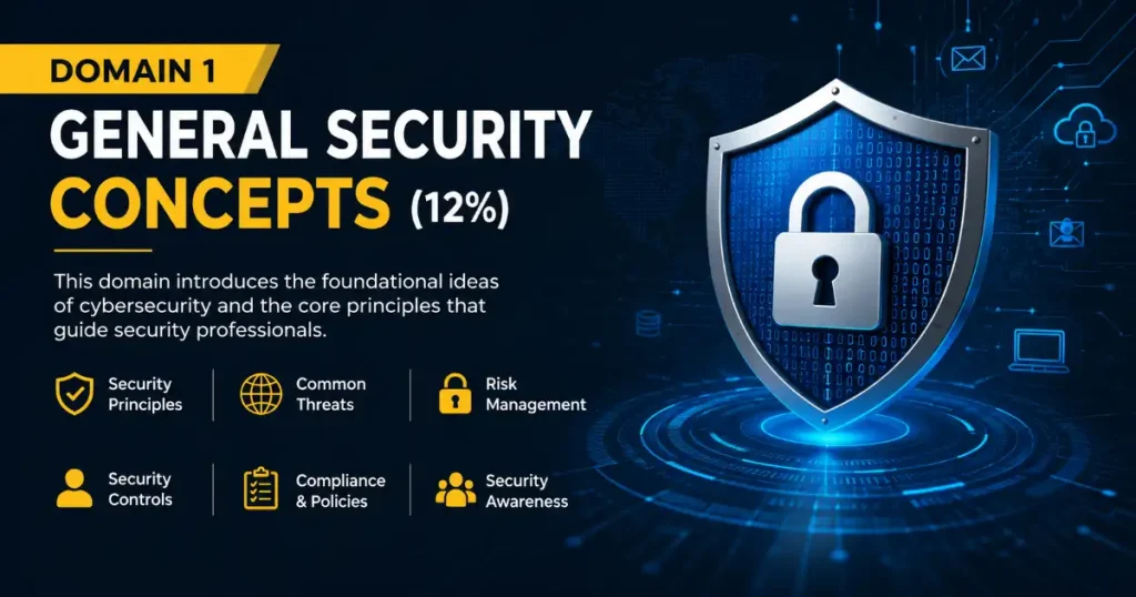 CompTIA Security+ Domain 1 General Security Concepts