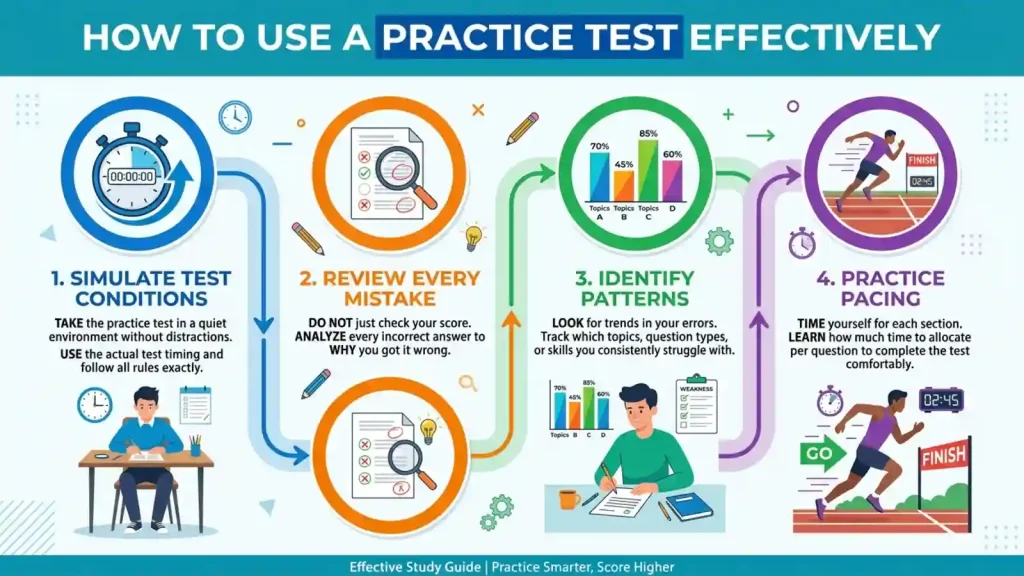 How to Use a Practice Test Effectively