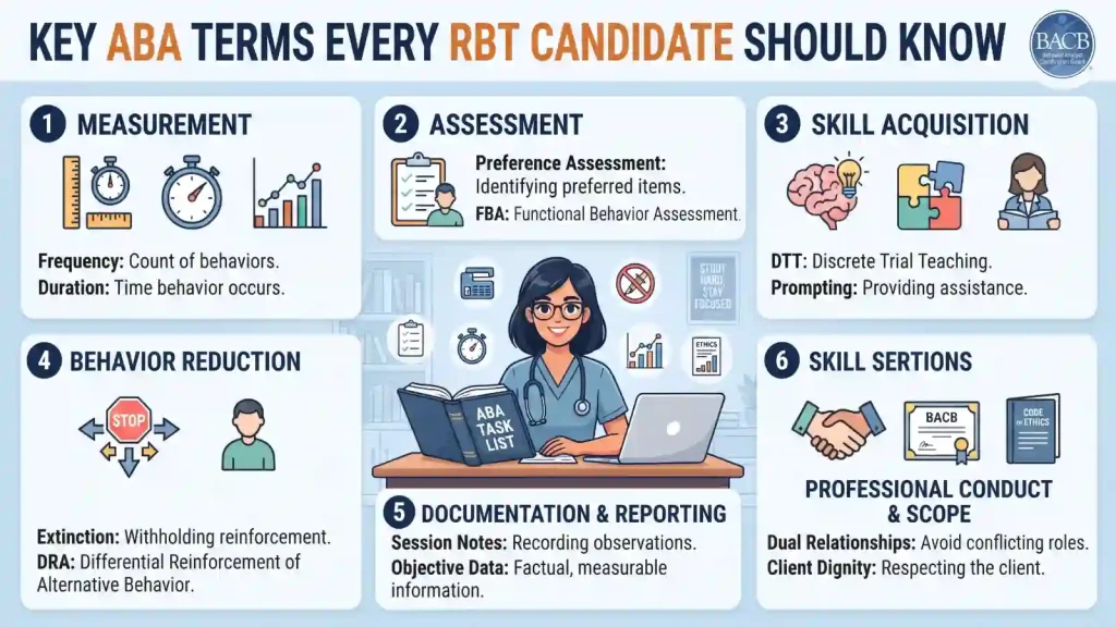 Key ABA Terms Every RBT Candidate Should Know