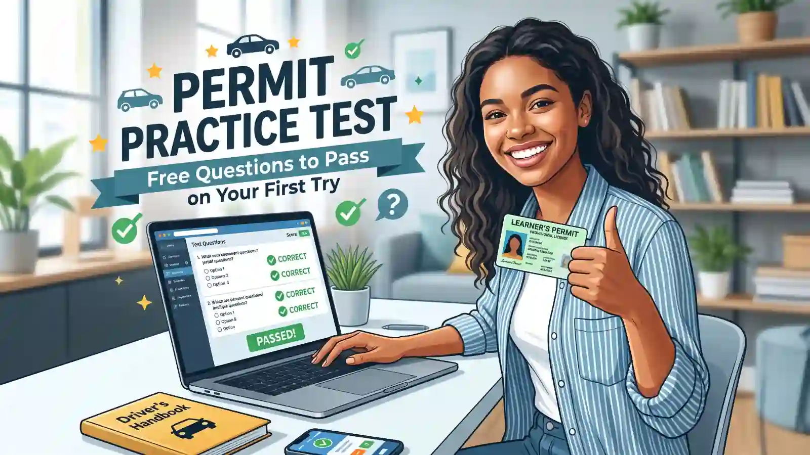 Permit Practice Test: Free Questions to Pass on Your First Try