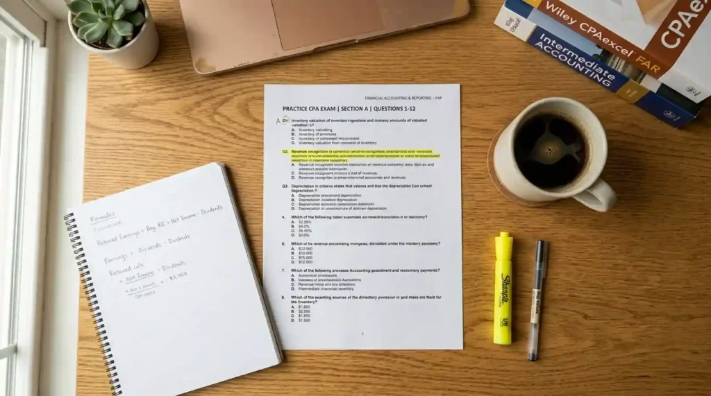 Sample CPA Exam Questions