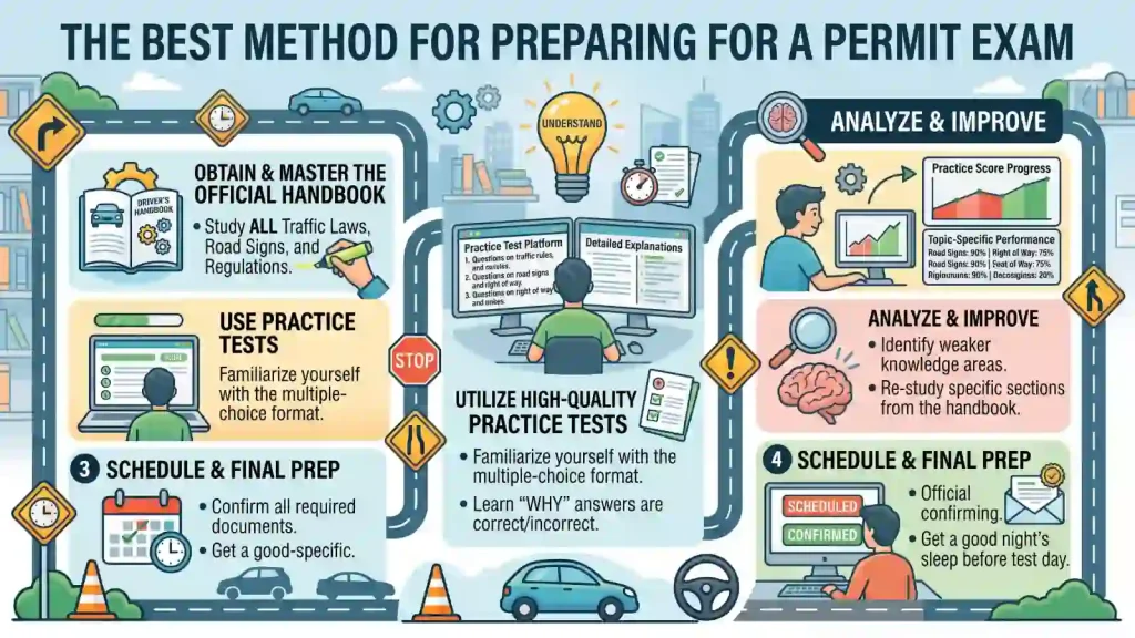 The Best Method for Preparing for a Permit Exam