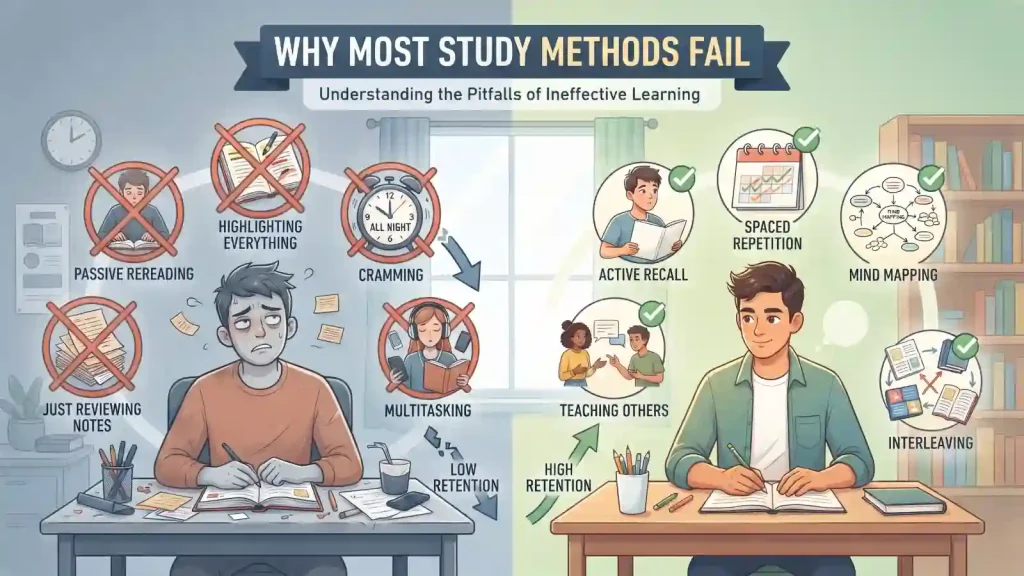 Why Most Study Methods Fail