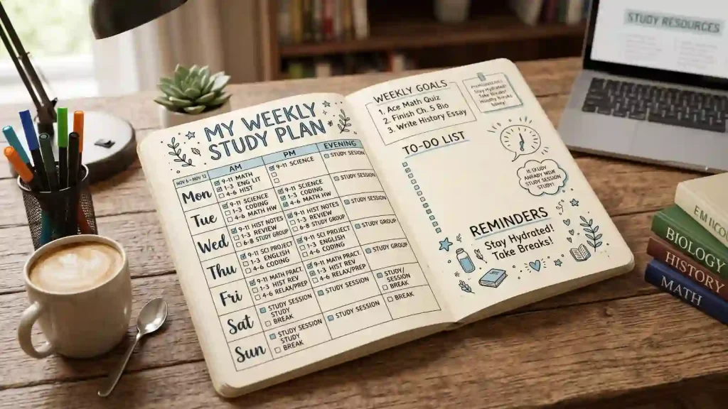 1. Make a Study Plan