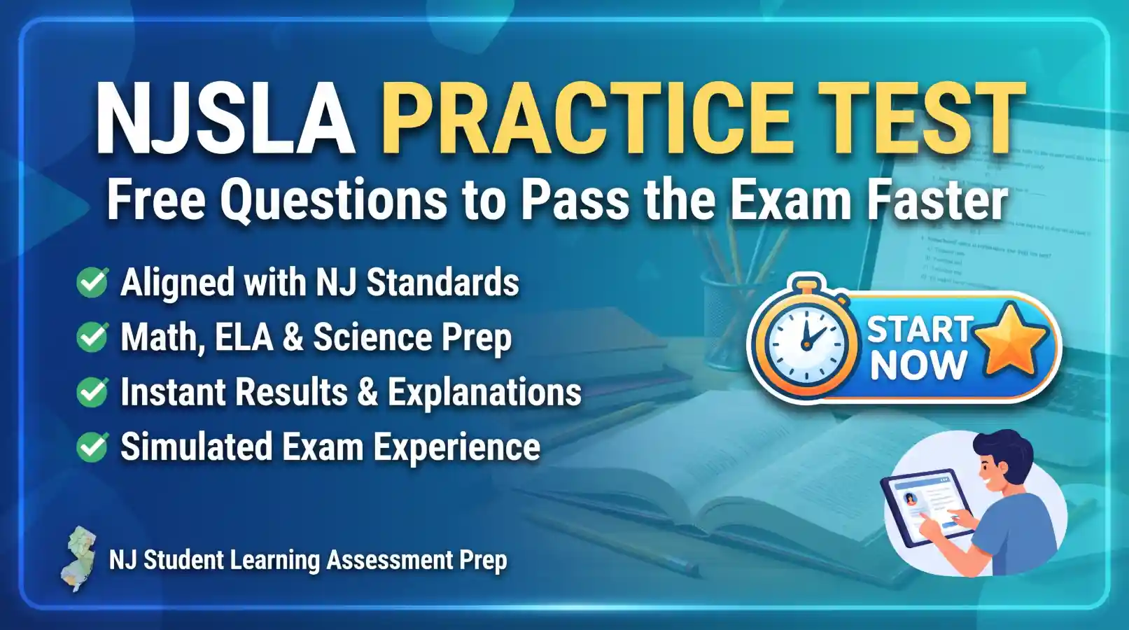 NJSLA Practice Test: Free Questions to Pass the Exam Faster