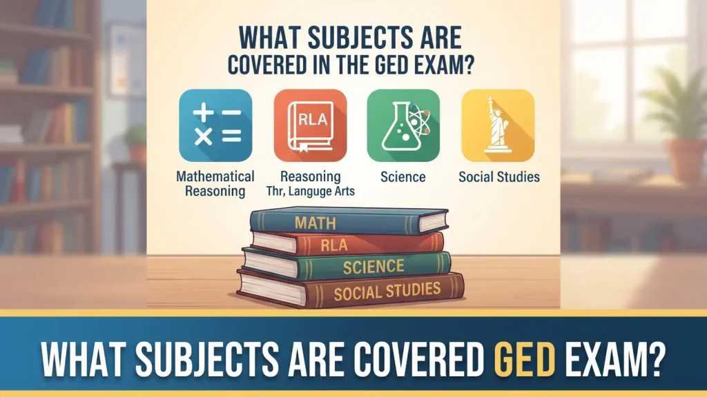 What Subjects Are Covered in the GED Exam?