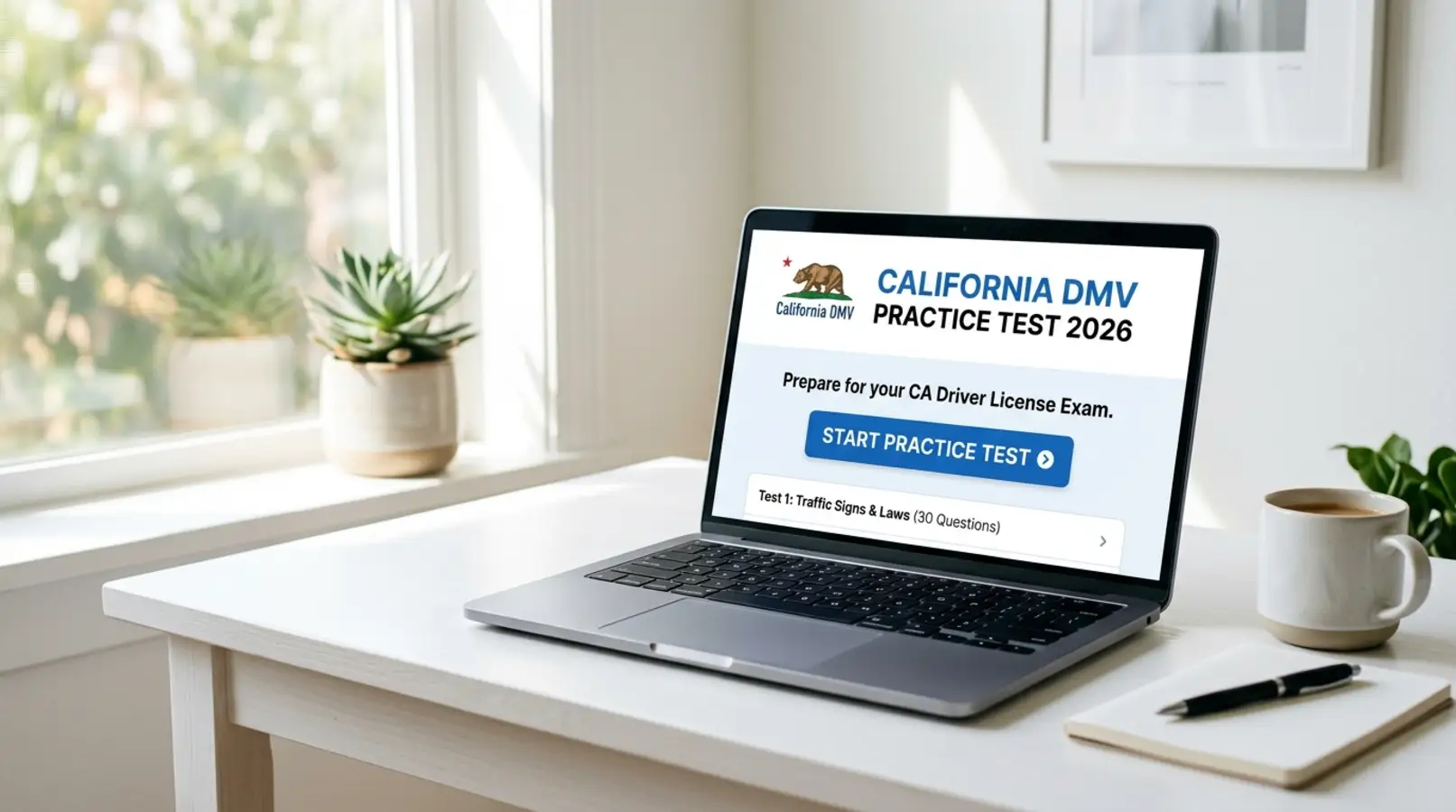 California DMV Practice Test 2026: Free Questions to Pass on Your First Try