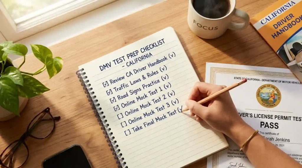 Sample California DMV Practice Questions
