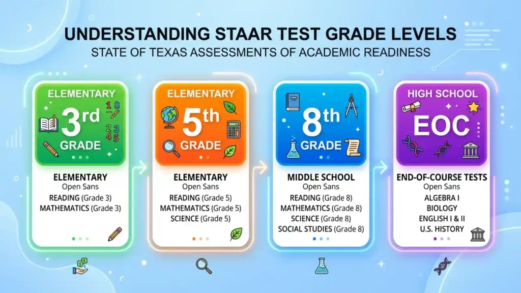 STAAR Practice Test by Grade Level